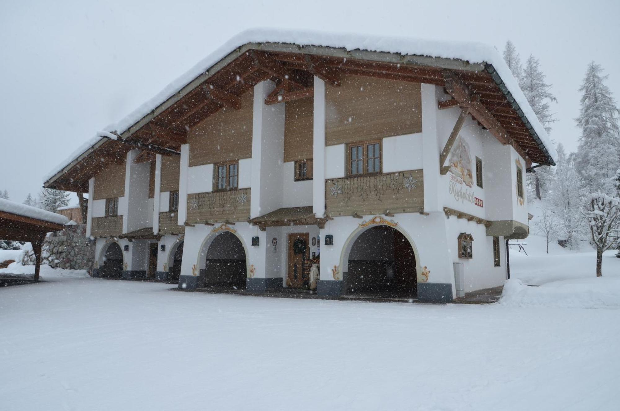 Ferienhaus Kirchplatzl Leutasch Buitenkant foto