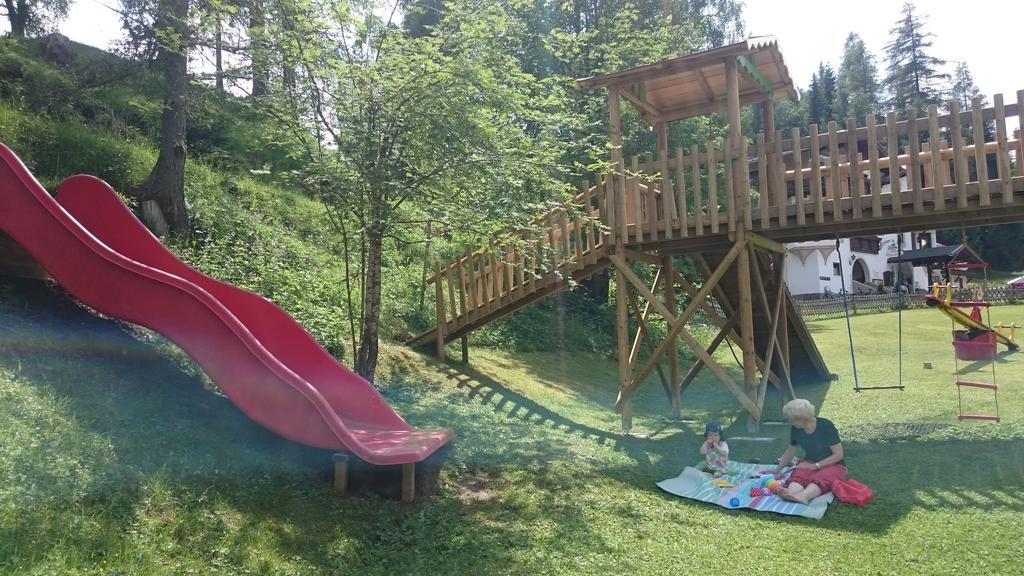 Ferienhaus Kirchplatzl Leutasch Buitenkant foto