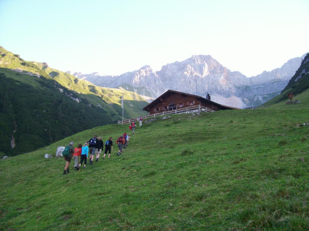 Ferienhaus Kirchplatzl Leutasch Buitenkant foto